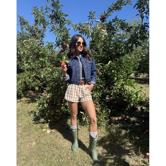 HUNTER Original Short Waterproof Rain Boot in Hunter Green Size US 7 - Picture 1 of 10